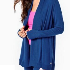 Lilly Pulitzer Luxletic Blue cardigan